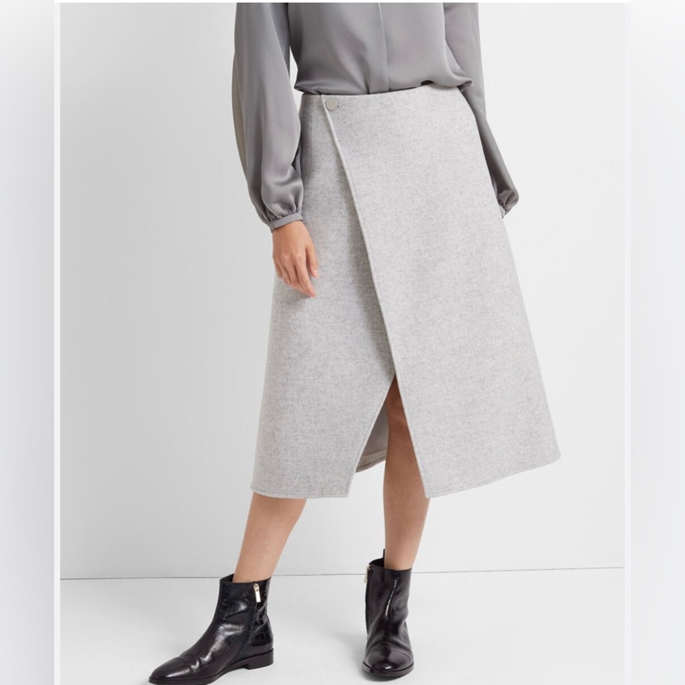 Club Monaco A-line Cutaway Skirt